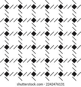 Modern stylish texture. Repeating geometric tiles pattern. Seamless background pattern from geometric shapes.Vector illustration on white background
