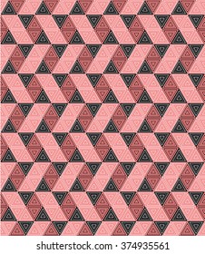 Modern stylish texture. Repeating geometric tiles from striped triangles. Vector triangle can be used for wallpaper, cover fills, web page background, surface textures. Vector geometric pattern.
