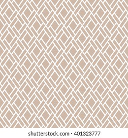 Modern stylish texture with rhombus. Vector seamless pattern. Repeating geometric tiles.