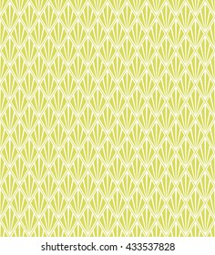 Modern stylish texture with rhombus. Vector seamless pattern. Repeating geometric tiles. White and yellow texture. Stylish graphic pattern.