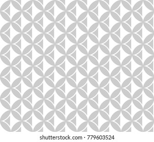 Textura moderna y elegante con rombos, círculos.Patrón veloz. Baldosas geométricas repetidas. Textura gris y blanca. 