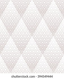 Modern stylish texture with rhombuses, hexagons. Vector seamless pattern. Repeating geometric tiles. 