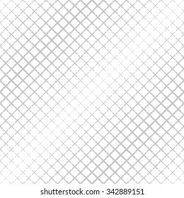 Modern stylish texture with rhombuses, squares . Seamless vector pattern. Repeating geometric tiles. White and gray texture