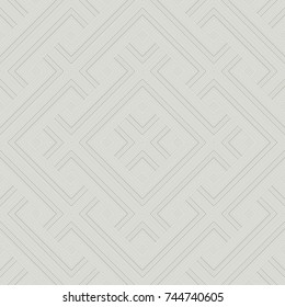 Modern stylish texture with rhombuses, squares . Seamless vector pattern. Repeating geometric tiles. 