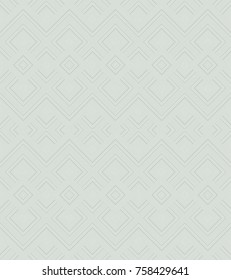 Modern stylish texture with rhombuses, squares . Seamless vector pattern. Repeating geometric tiles. 