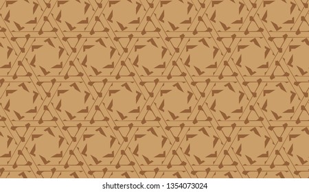 Modern stylish texture. Seamless pattern. Decoration for Wallpapers, poster, brochure cover, cards. Background screensaver. Brown color, brown pattern 
