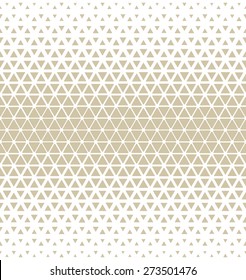 Modern stylish texture of the triangles and hexagons. Vector seamless pattern. Repeating geometric tiles. White and gray texture.