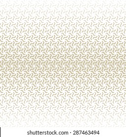 Modern stylish texture of the triangles and hexagons. Vector seamless pattern. Repeating geometric tiles. Gray and white texture.
