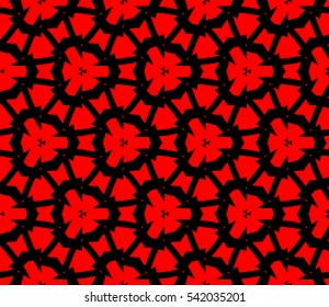 Modern stylish texture.Stylish background with fancy elements. Vector seamless pattern.