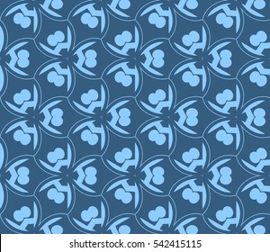 Modern stylish texture.Stylish background with fancy elements. Vector seamless pattern.