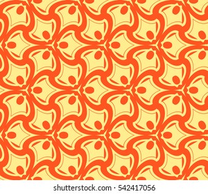 Modern stylish texture.Stylish background with fancy elements. Vector seamless pattern.