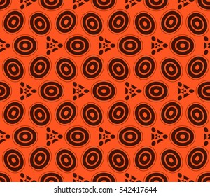 Modern stylish texture.Stylish background with fancy elements. Vector seamless pattern.