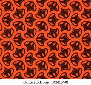 Modern stylish texture.Stylish background with fancy elements. Vector seamless pattern.
