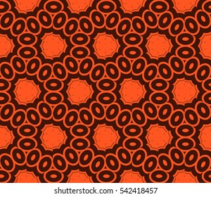 Modern stylish texture.Stylish background with fancy elements. Vector seamless pattern.