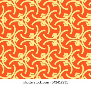 Modern stylish texture.Stylish background with fancy elements. Vector seamless pattern.