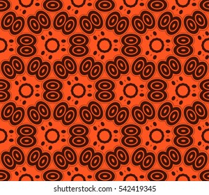 Modern stylish texture.Stylish background with fancy elements. Vector seamless pattern.