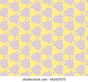 Modern stylish texture.Stylish background with fancy elements. Vector seamless pattern.
