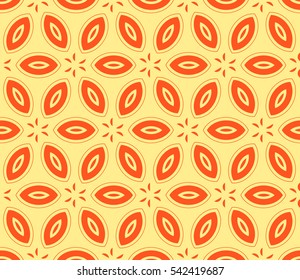 Modern stylish texture.Stylish background with fancy elements. Vector seamless pattern.