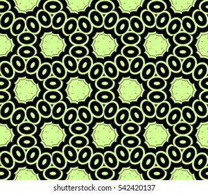 Modern stylish texture.Stylish background with fancy elements. Vector seamless pattern.