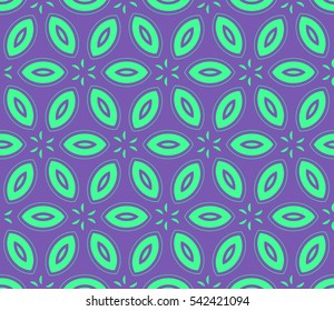 Modern stylish texture.Stylish background with fancy elements. Vector seamless pattern.