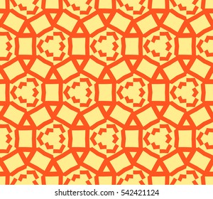 Modern stylish texture.Stylish background with fancy elements. Vector seamless pattern.