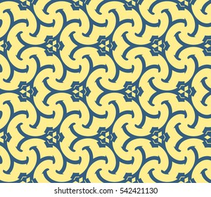 Modern stylish texture.Stylish background with fancy elements. Vector seamless pattern.