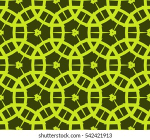 Modern stylish texture.Stylish background with fancy elements. Vector seamless pattern.