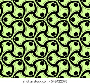 Modern stylish texture.Stylish background with fancy elements. Vector seamless pattern.