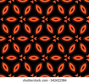 Modern stylish texture.Stylish background with fancy elements. Vector seamless pattern.