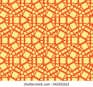 Modern stylish texture.Stylish background with fancy elements. Vector seamless pattern.