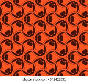 Modern stylish texture.Stylish background with fancy elements. Vector seamless pattern.