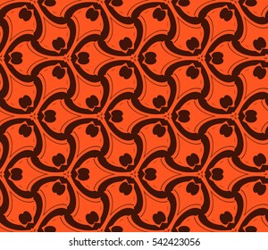 Modern stylish texture.Stylish background with fancy elements. Vector seamless pattern.