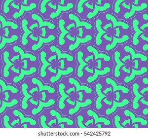 Modern stylish texture.Stylish background with fancy elements. Vector seamless pattern.