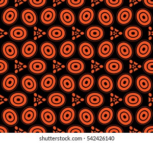 Modern stylish texture.Stylish background with fancy elements. Vector seamless pattern.