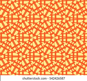 Modern stylish texture.Stylish background with fancy elements. Vector seamless pattern.