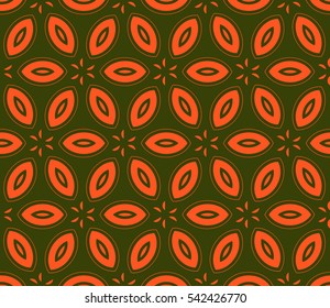 Modern stylish texture.Stylish background with fancy elements. Vector seamless pattern.