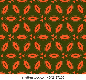 Modern stylish texture.Stylish background with fancy elements. Vector seamless pattern.