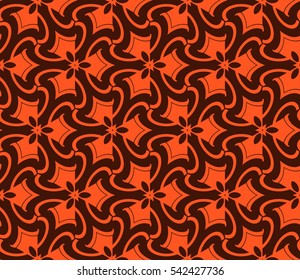 Modern stylish texture.Stylish background with fancy elements. Vector seamless pattern.