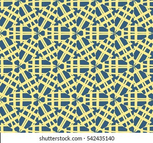 Modern stylish texture.Stylish background with fancy elements. Vector seamless pattern.