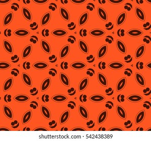 Modern stylish texture.Stylish background with fancy elements. Vector seamless pattern.