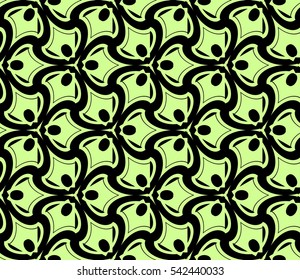 Modern stylish texture.Stylish background with fancy elements. Vector seamless pattern.