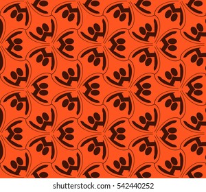 Modern stylish texture.Stylish background with fancy elements. Vector seamless pattern.