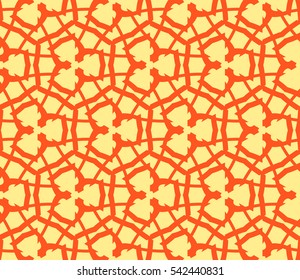 Modern stylish texture.Stylish background with fancy elements. Vector seamless pattern.