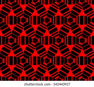 Modern stylish texture.Stylish background with fancy elements. Vector seamless pattern.