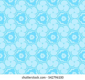 Modern stylish texture.Stylish background with fancy elements. Vector seamless pattern.