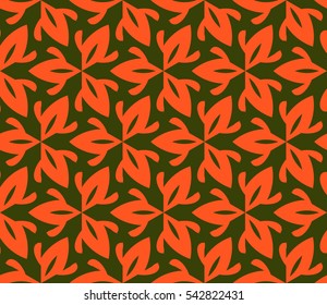 Modern stylish texture.Stylish background with fancy elements. Vector seamless pattern.