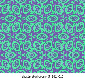 Modern stylish texture.Stylish background with fancy elements. Vector seamless pattern.