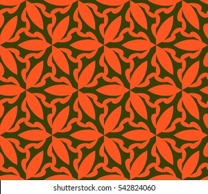 Modern stylish texture.Stylish background with fancy elements. Vector seamless pattern.