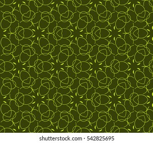 Modern stylish texture.Stylish background with fancy elements. Vector seamless pattern.