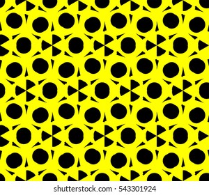 Modern stylish texture.Stylish background with fancy elements. Vector seamless pattern.